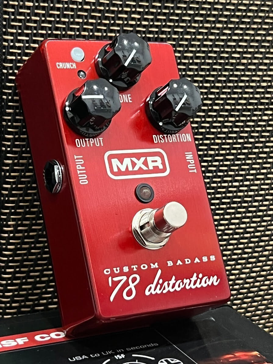 MXR M78 Custom Badass 78' Distortion Guitar Effects Pedal