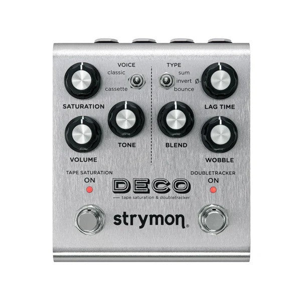 Strymon Deco 2FSR Tape Saturation & Doubletracker Guitar Effects Pedal