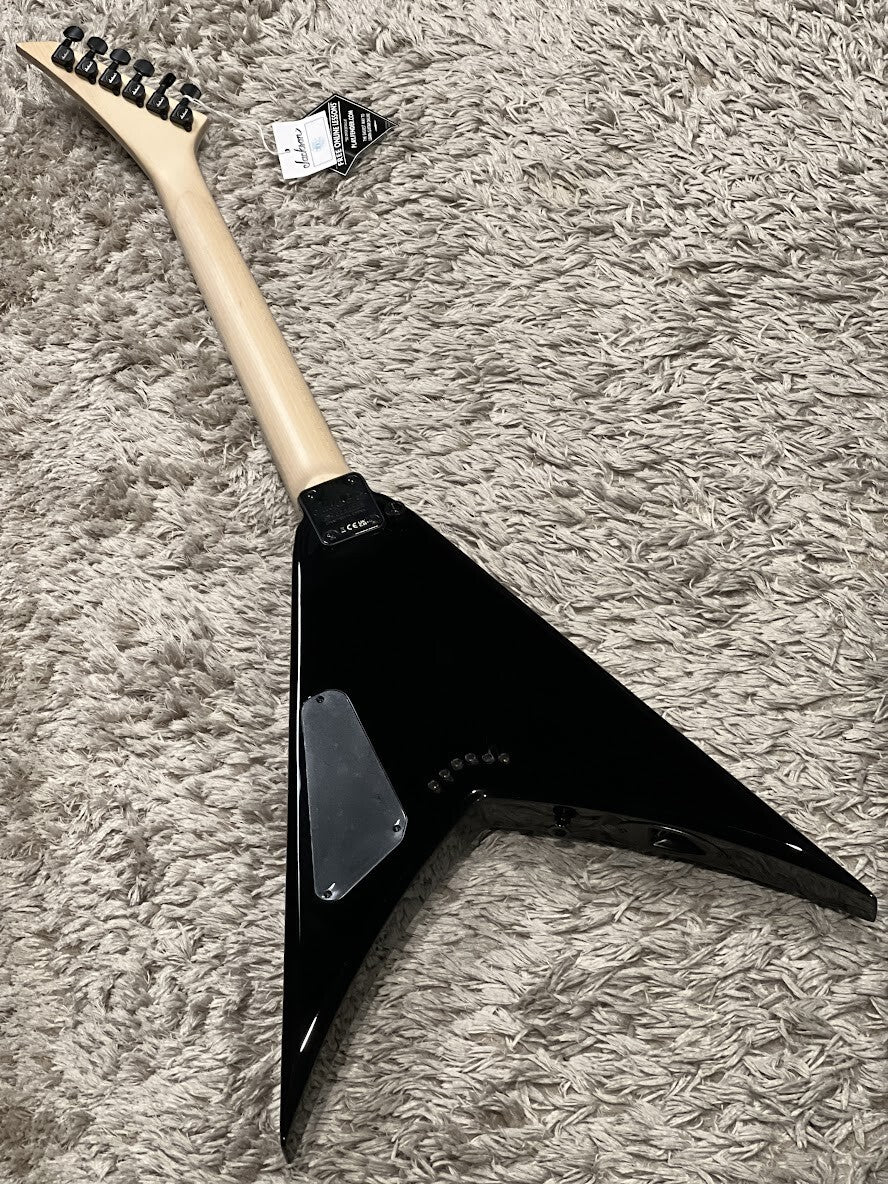 Jackson JS Series King V JS32T with Amaranth FB in Gloss Black