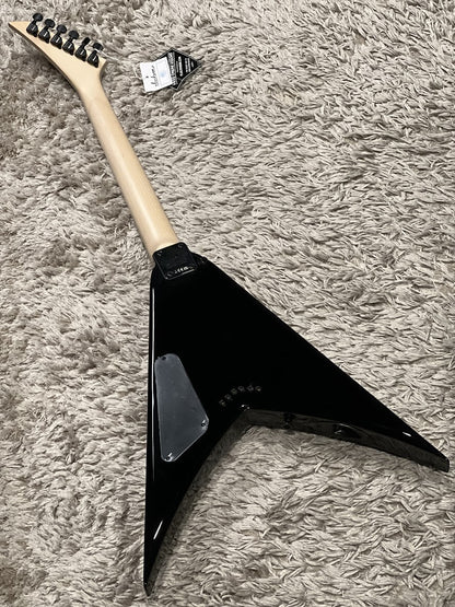 Jackson JS Series King V JS32T with Amaranth FB in Gloss Black