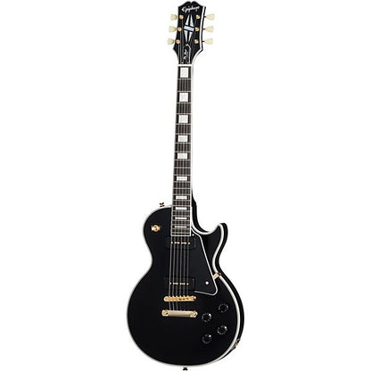 Epiphone Les Paul Custom P-90 in Ebony w/Premium Gigbag