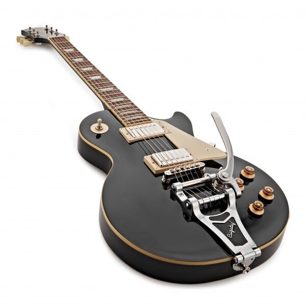 ギター Epiphone Les Paul Standard with Bigsby Epiphone Les Paul Standard 50s Bigsby in Ebony w/Premium Gigbag