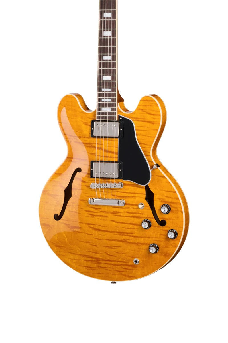 Gibson ES-335 Figured in Honey Amber w/Case 230340039