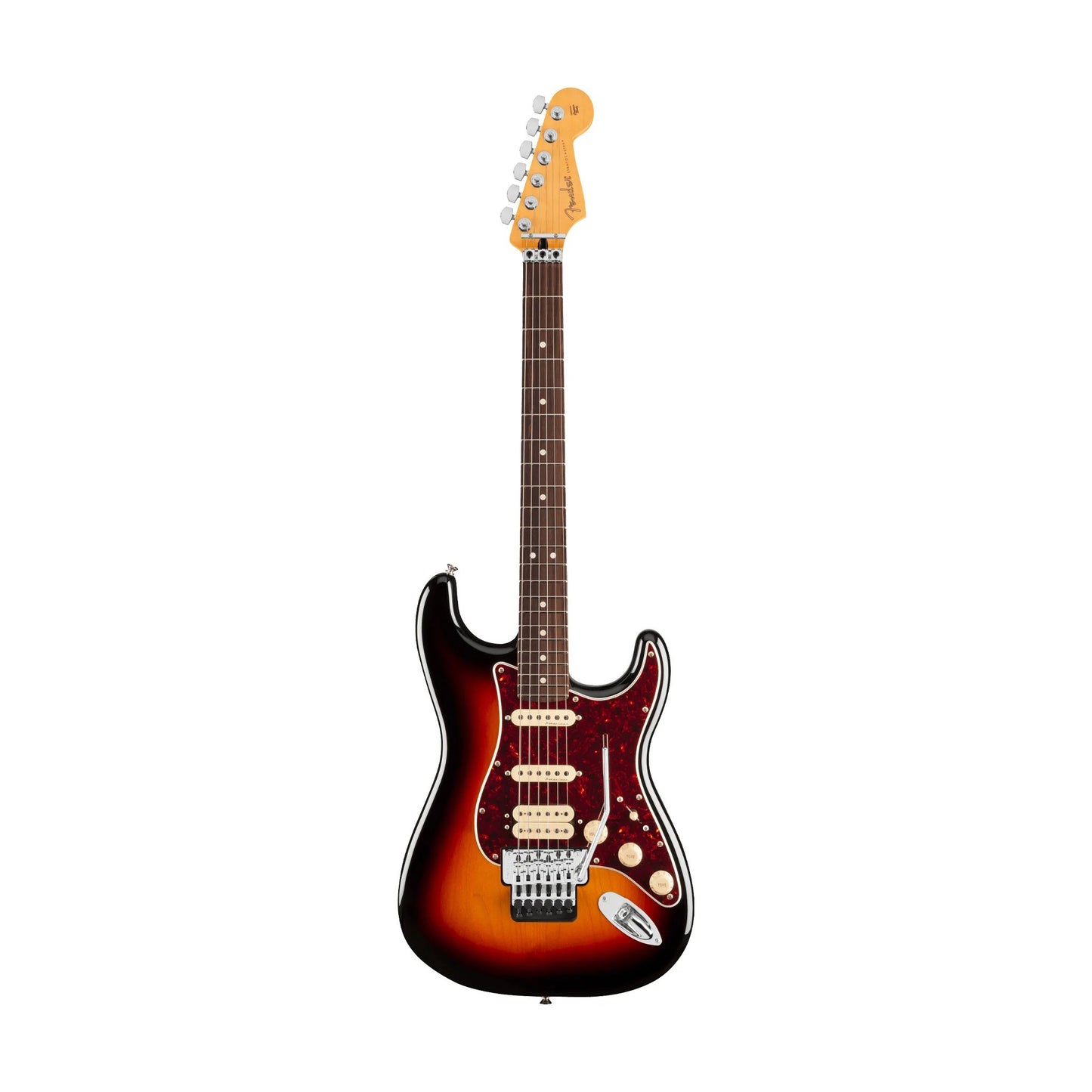 Fender Player II Modified Stratocaster HSS Floyd Rose with RW FB in 3 Tone Sunburst MX25024983
