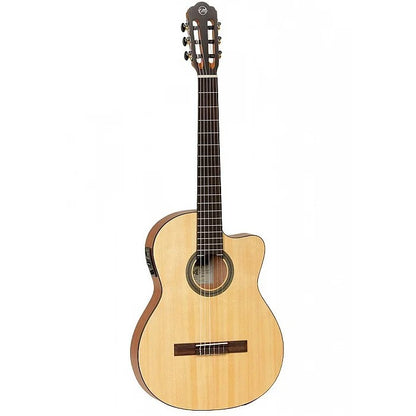 Tanglewood EM DC1 Thinline Classical Cutaway in Natural Finish w/Bag