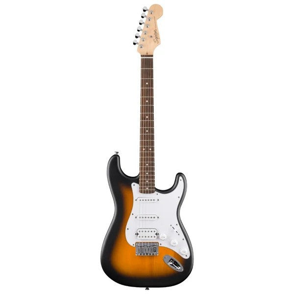 Squier Debut Series Stratocaster HT HSS with Laurel FB in 2 Tone Sunburst