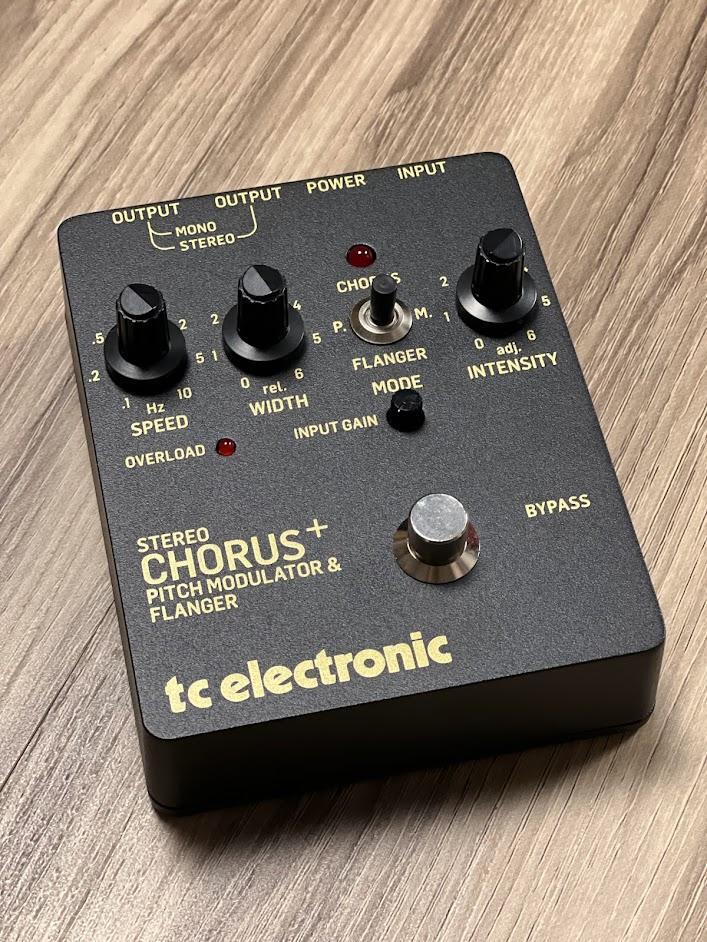 TC Electronic SCF Gold Stereo Chorus Flanger Pedal