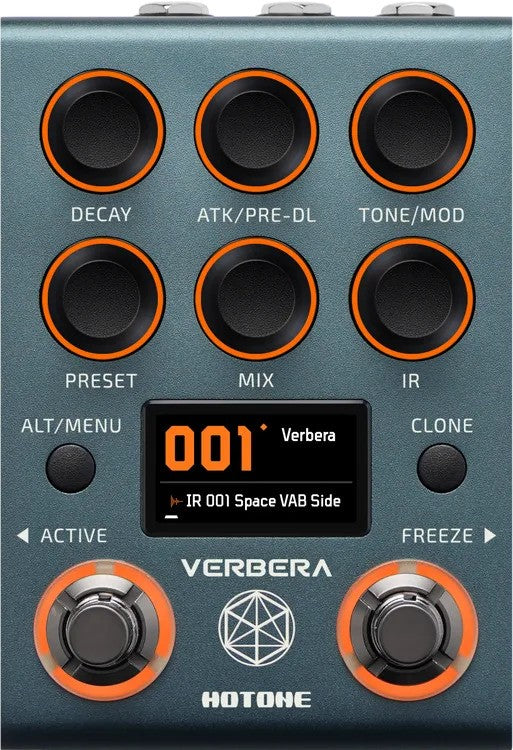 Hotone NC-200 Verbera Convolution Reverb Pedal – nafiriguitar.com