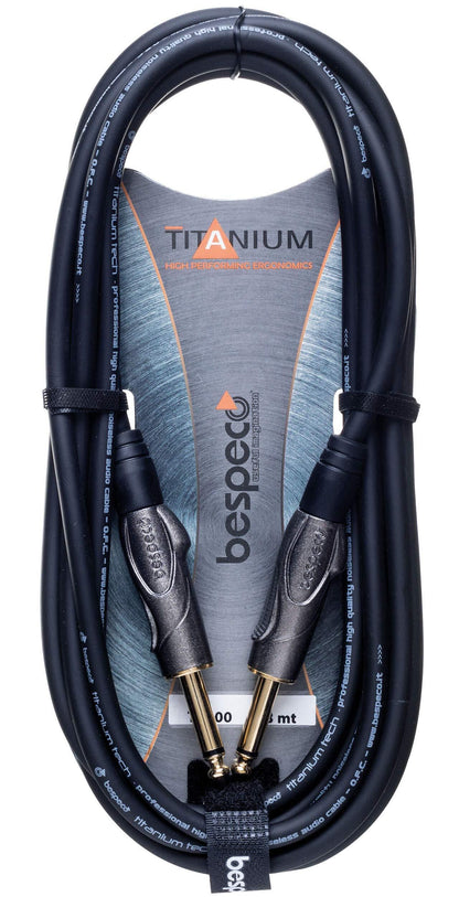 Bespeco TT300 Guitar Cable Titanium Series 3M