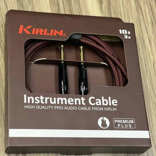 Kirlin Instrument Cables IWB-201BFG (3M) in Black Red