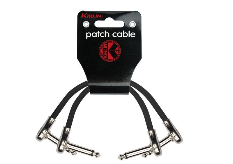 Kirlin PSK2-243 Patch Cables 1/4″ in Black