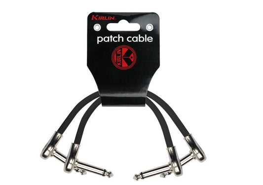 Kirlin PSK2-243 Patch Cables 1/4″ in Black