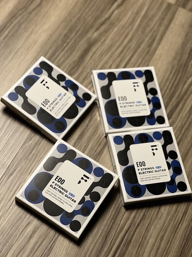 FString Electric Guitar 09-42 Light Coating/Nickel Plated Steel Guitar Strings E00