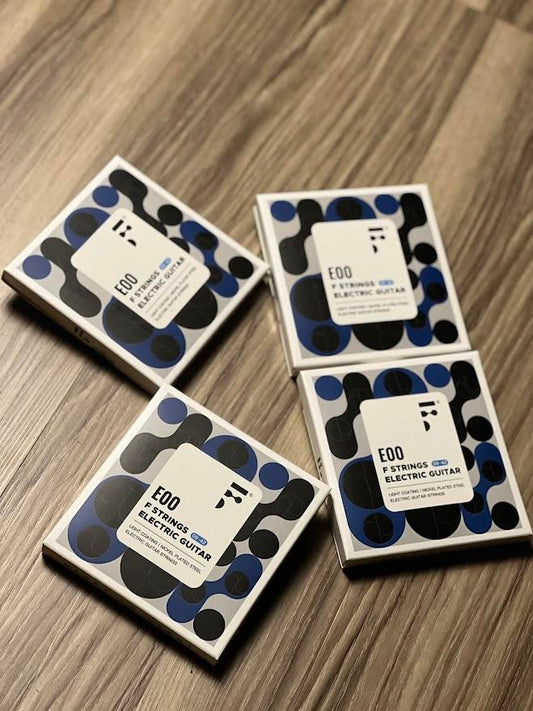 FString Electric Guitar 09-42 Light Coating/Nickel Plated Steel Guitar Strings E00