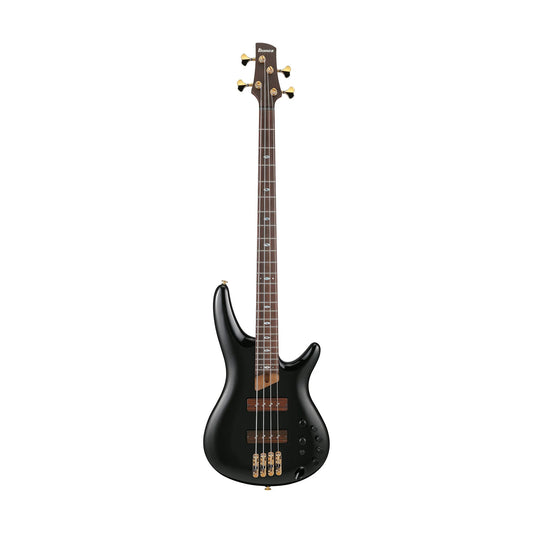 Ibanez SR3500-BK Electric Bass Guitar in Black with Case