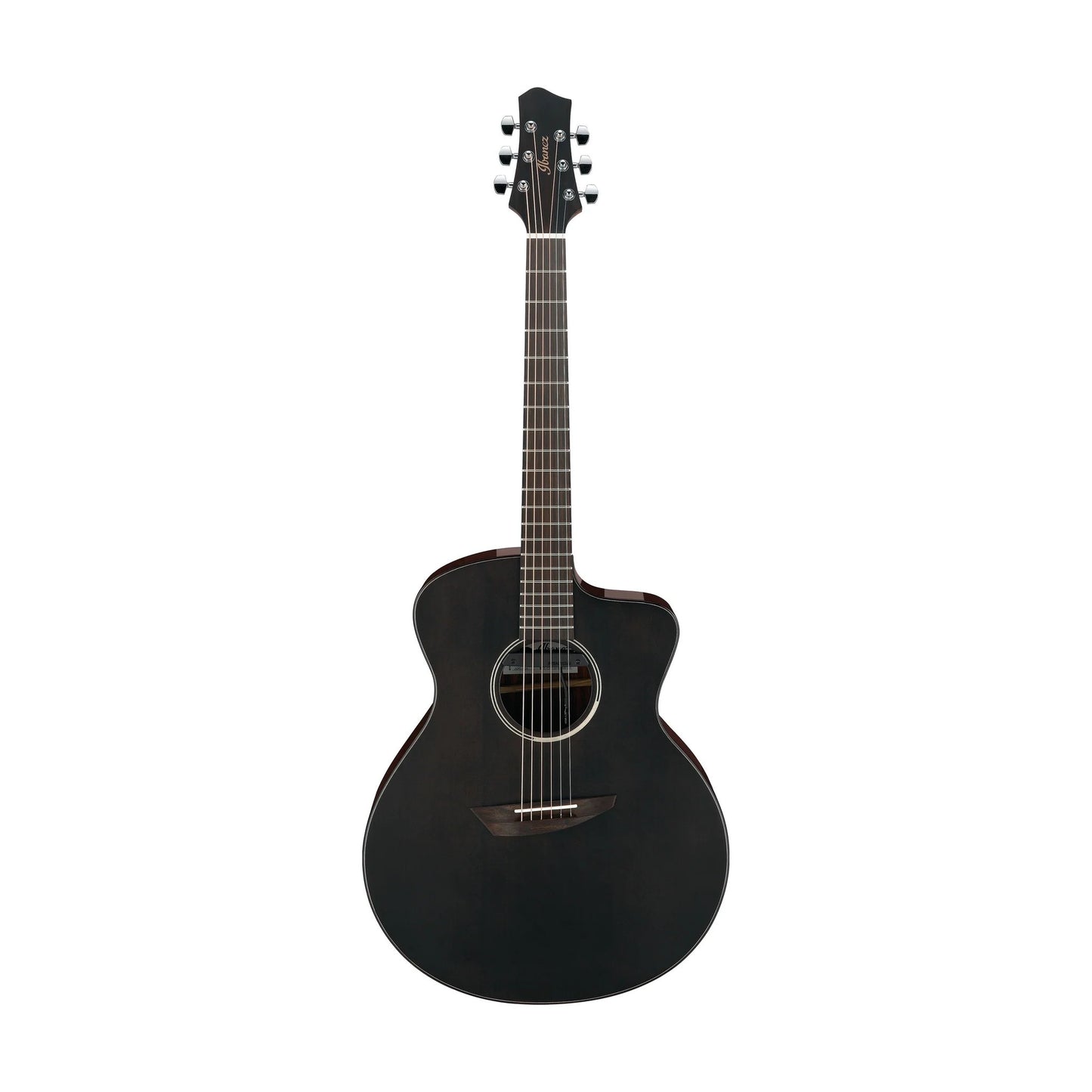 Ibanez Jon Gomm Signature JGM5 Guitar in Black Satin Top, Natural High Gloss Back and Sides w/Gig Bag