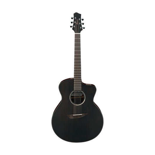 Ibanez Jon Gomm Signature JGM5 Guitar in Black Satin Top, Natural High Gloss Back and Sides w/Gig Bag