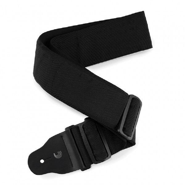D Addario Bass Guitar Strap w/ Internal Pad in Black 74T000