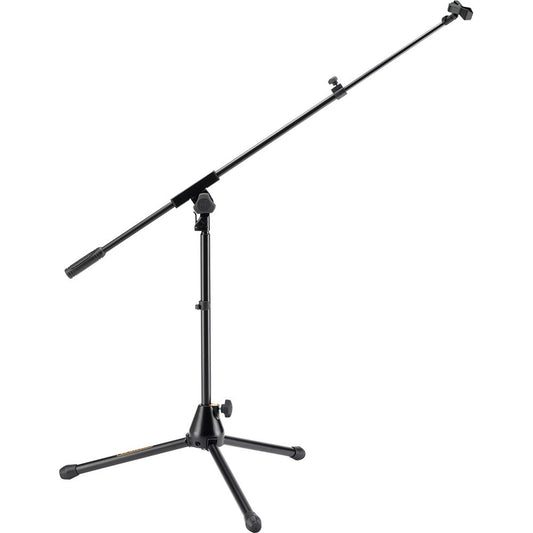 Hercules MS540B For Kick Drum With Die Cast Base and Boom Mic Stand