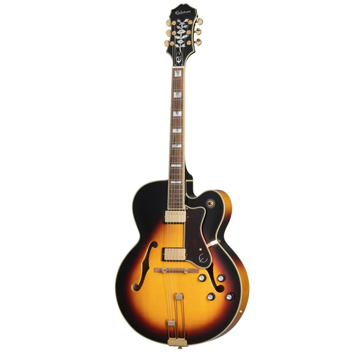 Epiphone Broadway Hollowbody w/Bag in Vintage Sunburst