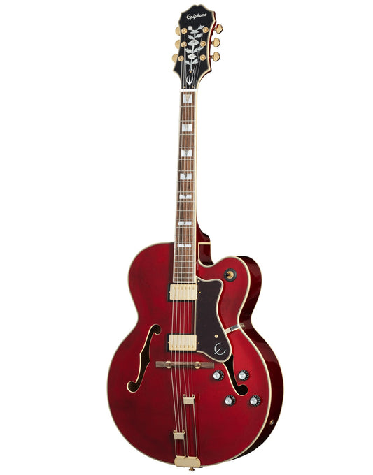 Epiphone Broadway Hollowbody w/Bag in Wine Red
