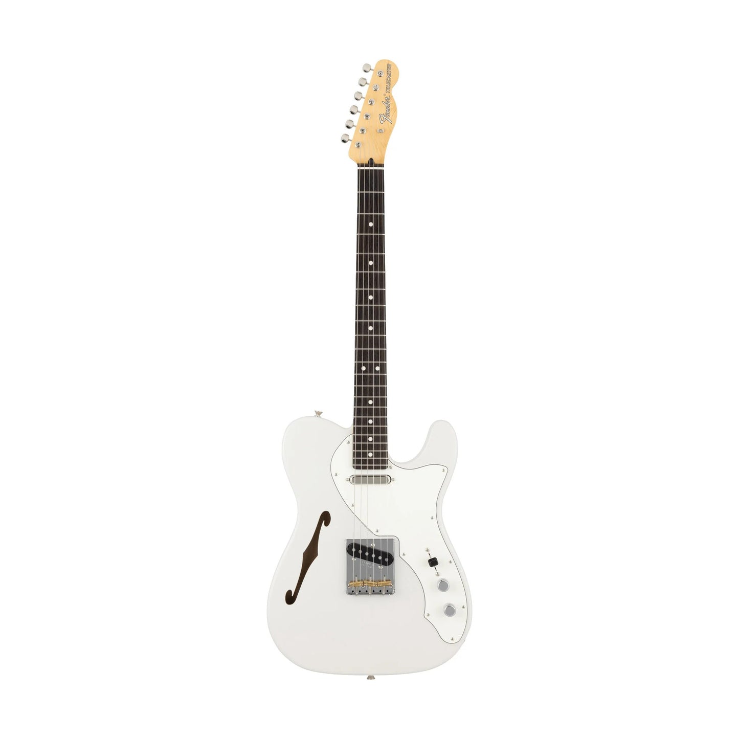 Fender MIJ Limited Kusumi Color Telecaster Thinline with RW FB In Kusumi White