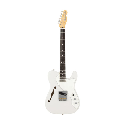 Fender MIJ Limited Kusumi Color Telecaster Thinline with RW FB In Kusumi White