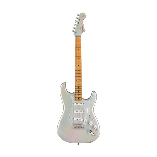 Fender H.E.R. Stratocaster with Maple FB in Chrome Glow
