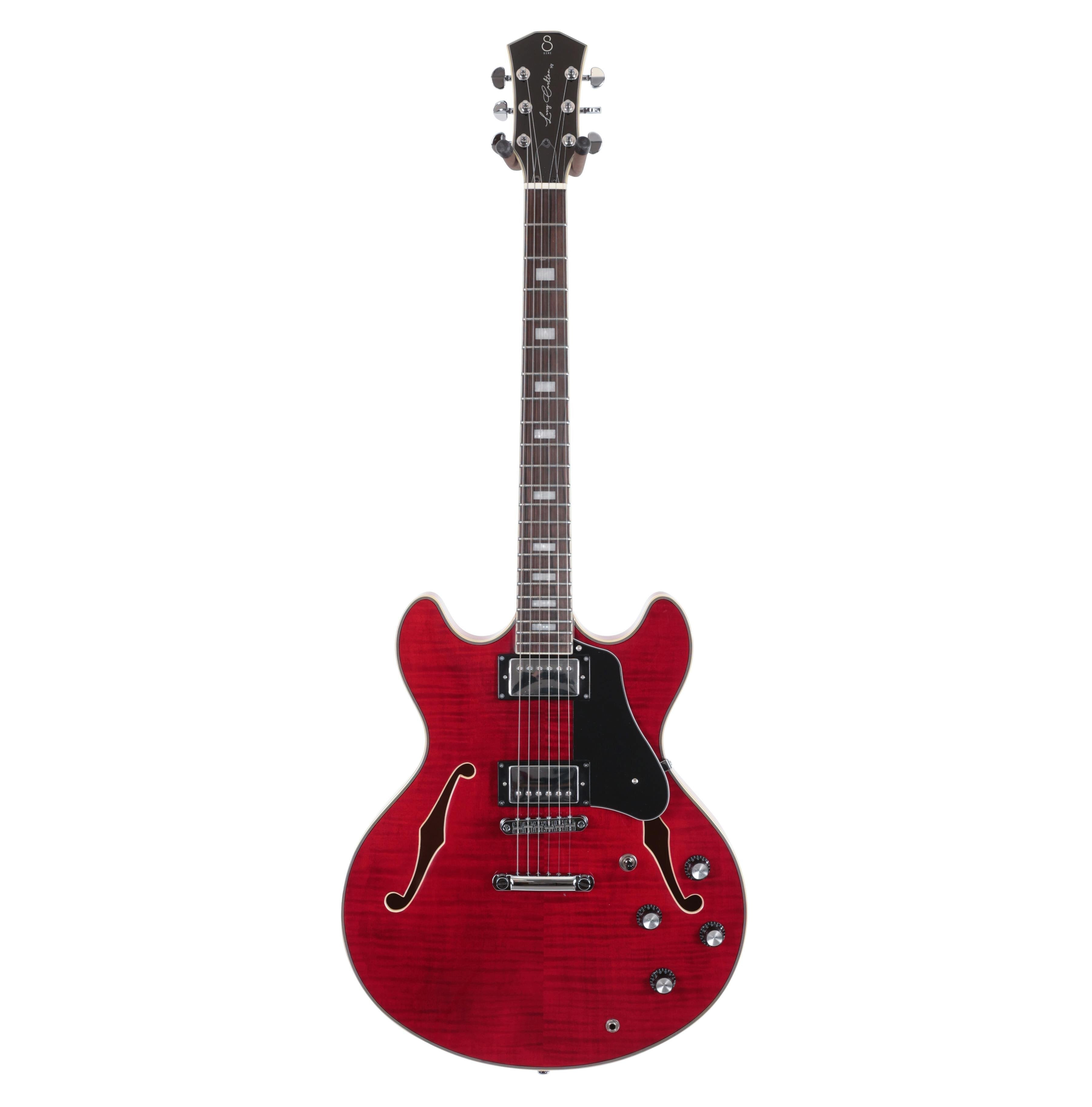Sire Larry Carlton H7 Semi-hollow in See Through Red