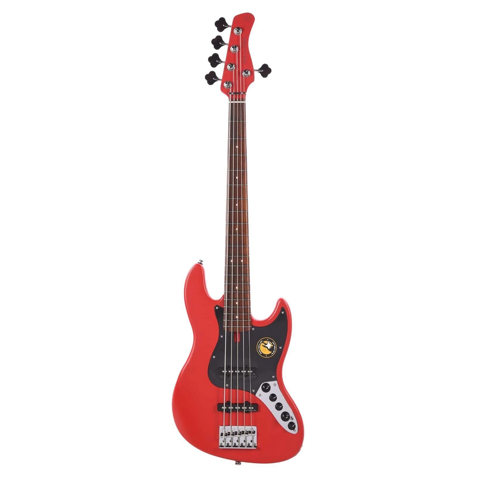 ベース sire V3 2nd Generation 5st Sire Marcus Miller Bass V3-5 String 2nd Generation in Red Satin