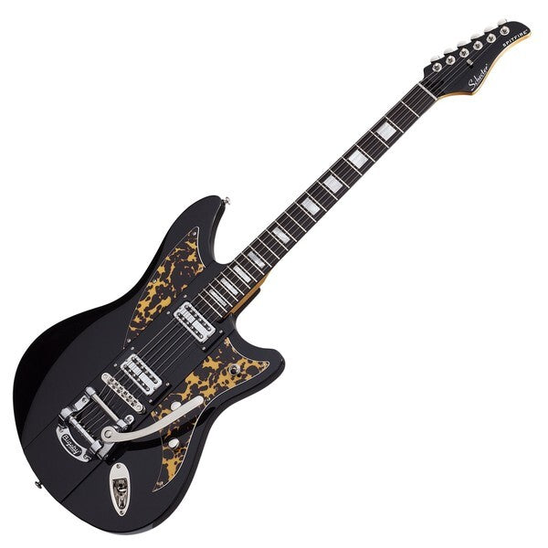 Schecter Spitfire Solid-Body in Black Leopard
