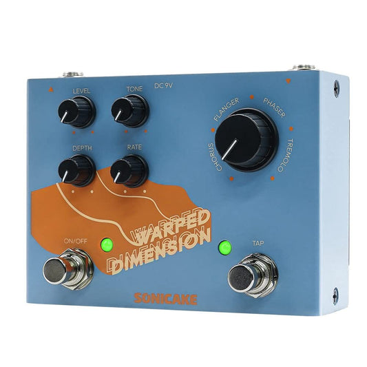 Sonicake Warped Dimension Digital Modulation Guitar Effects Pedal
