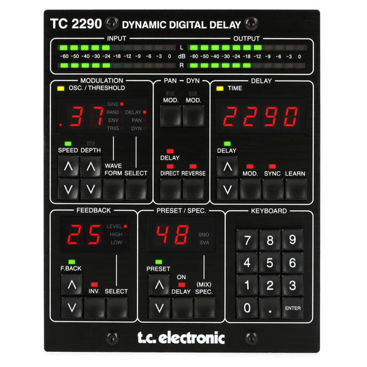 TC Electronic TC2290-DT Dynamic Delay Desktop Controller