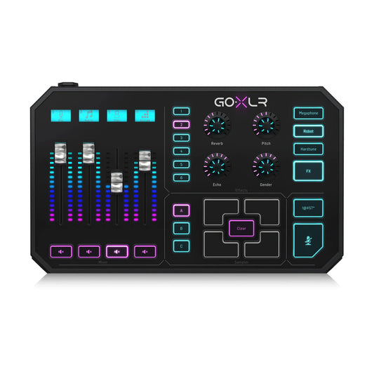 TC Helicon Go XLR Online Broadcaster Platform with 4-Channel Mixer