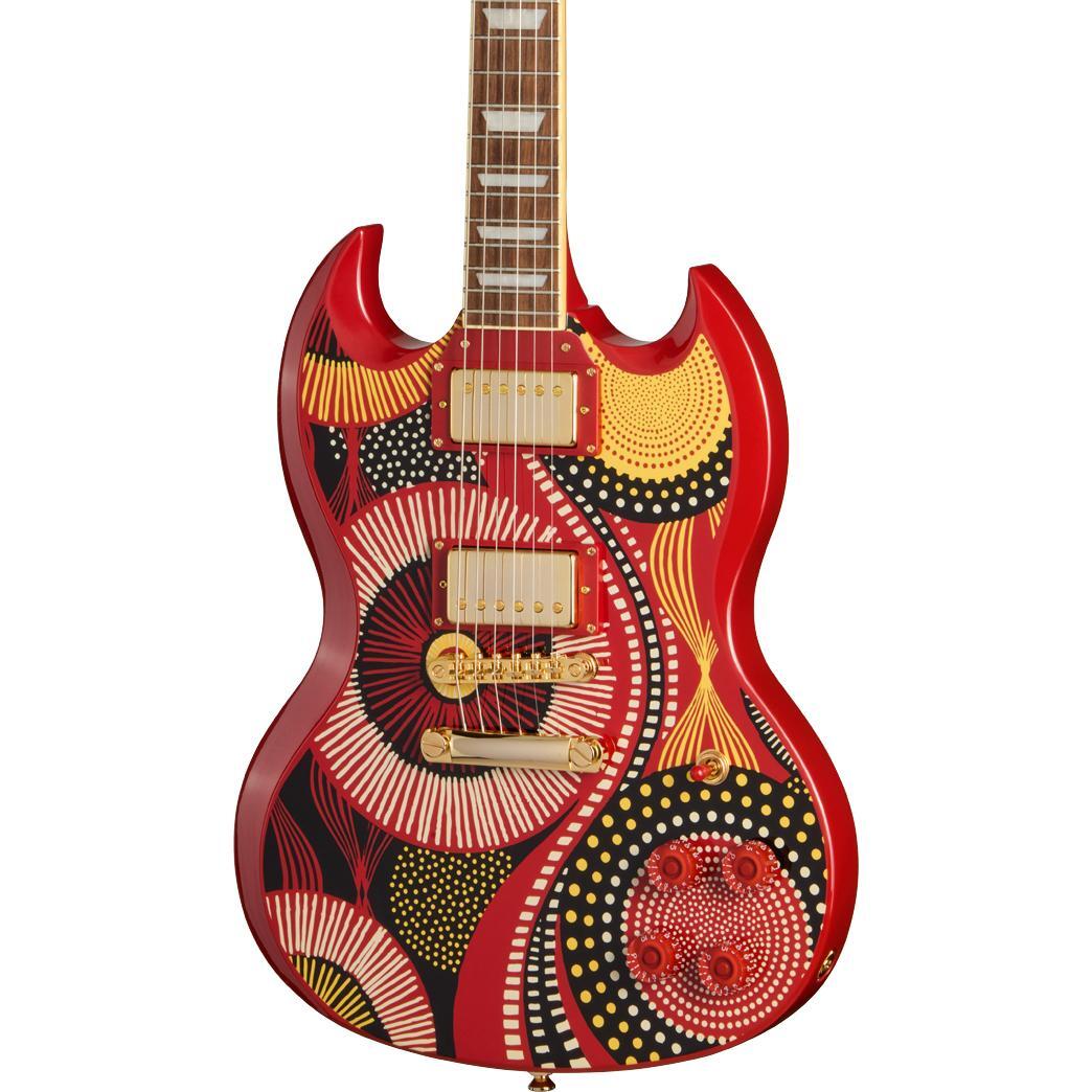 Epiphone SG Fatoumata Diawara in Ember Red with Graphic