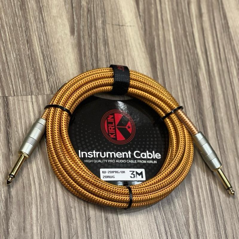 Kirlin cable 201PRG (3m)  Woven Instrument Cable