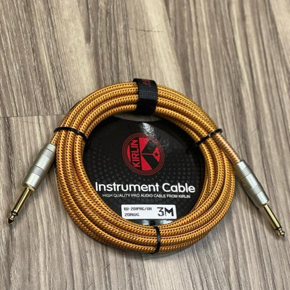 Kirlin cable 201PRG (3m)  Woven Instrument Cable