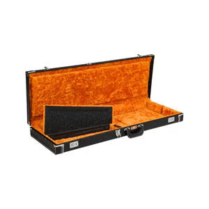 Fender Waylon Jennings Stratocaster/Telecaster Case Black Tooled Leath