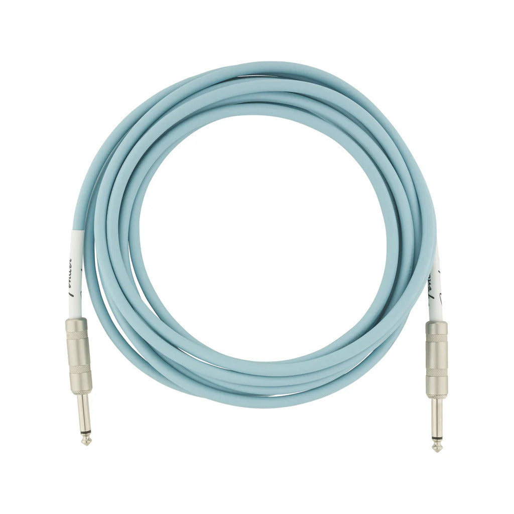Fender Original Series Instrument Cable 10ft Daphne Blue