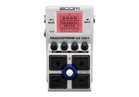 Zoom MS-50G+ MultiStomp Multi-effects Pedal
