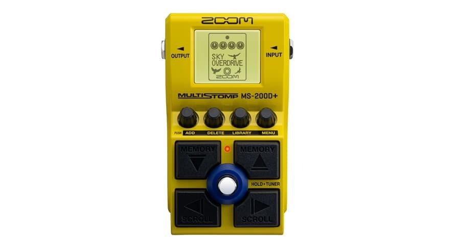 Zoom MS-200D+ MultiStomp Overdrive and Distortion Pedal
