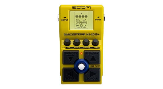 Zoom MS-200D+ MultiStomp Overdrive and Distortion Pedal