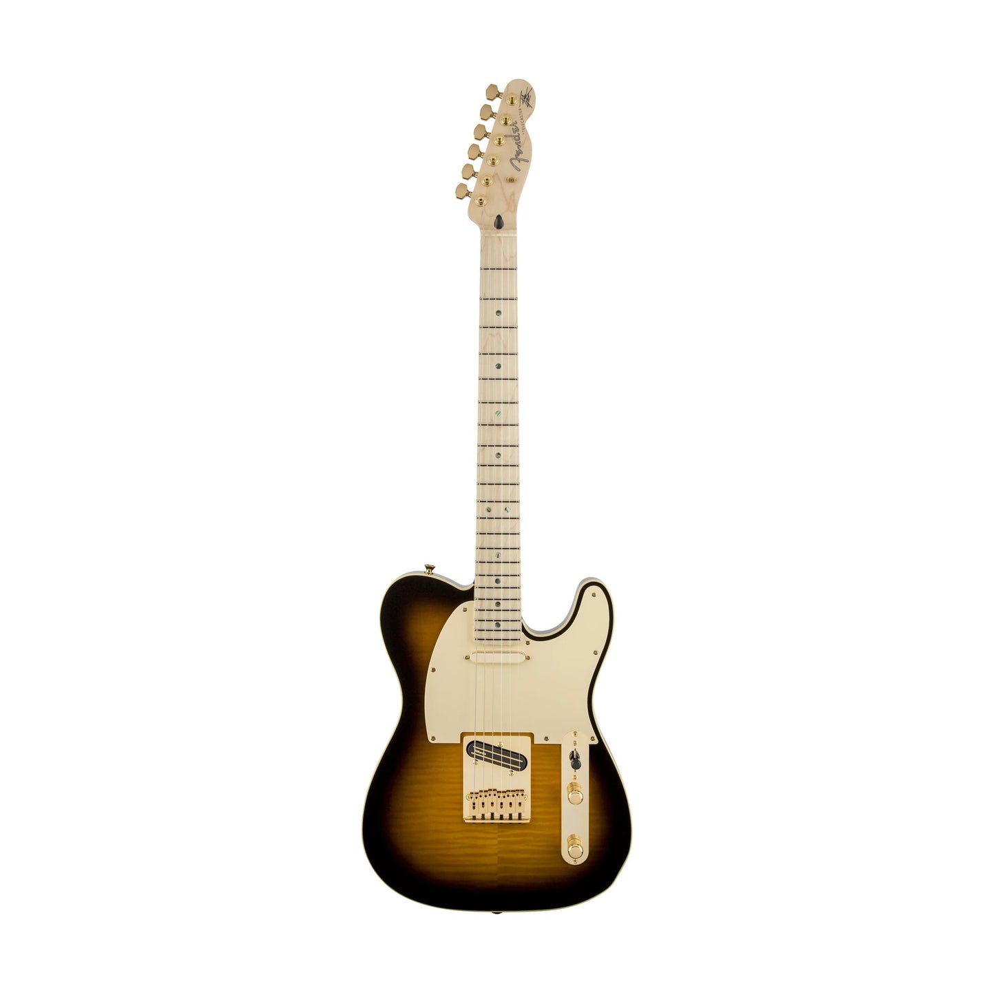 Fender Artist Richie Kotzen Telecaster with Maple Neck in Brown Sunburst