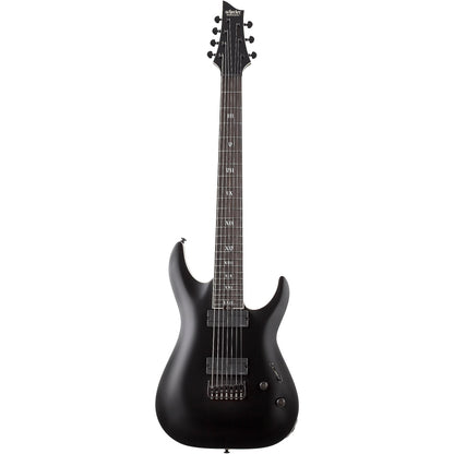 Schecter C-7 SLS Elite Evil Twin in Satin Black W26010882