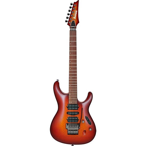Ibanez S6670SK-STB with Case in Sunset Burst
