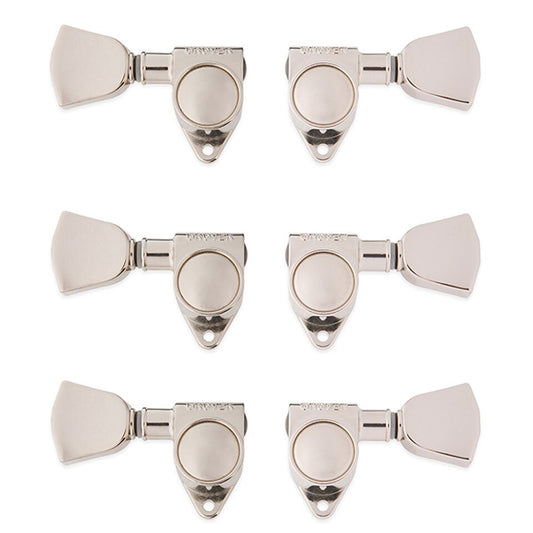 Gibson Accessories Modern Tuning Machine Heads - Nickel with Metal Buttons