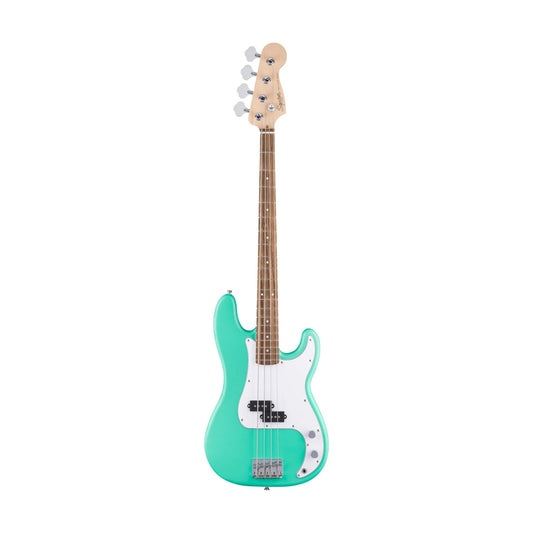 Squier Debut Series Precision Bass Guitar with Laurel FB in Sea Foam Green