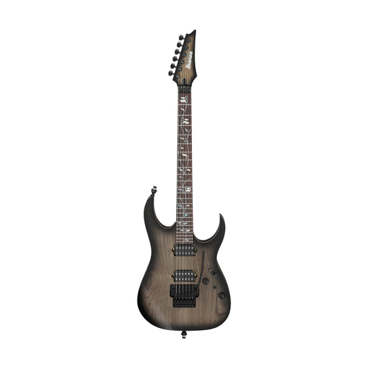 Ibanez J Custom RG8620AH-AGF in Anvil Gray Burst Flat w/Case