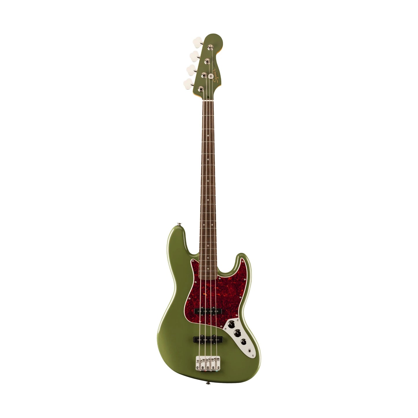 Squier FSR Classic Vibe 60s Jazz Bass with Laurel FB in Olive