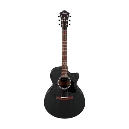 Ibanez AE295-WK Acoustic Guitar in Weathered Black